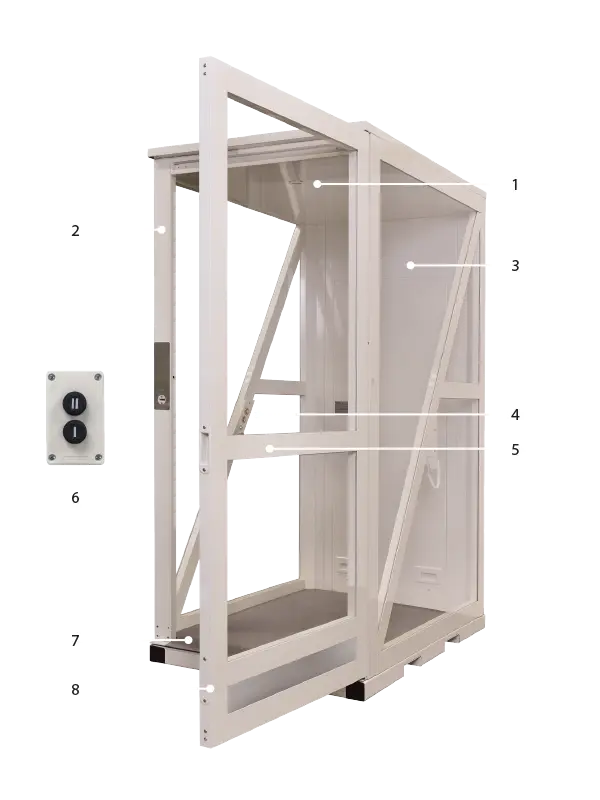 Telecab 17 Through-Floor Lift