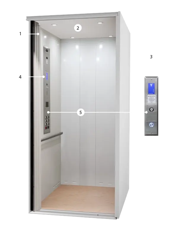 Savaria Orion MRL LU/LA elevator