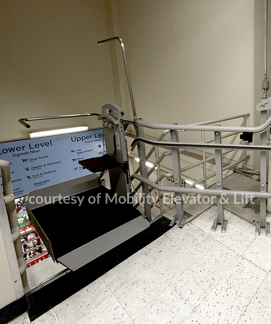 Pegasus Inclined Platform Lift | On-Demand Accessibility over Stairs