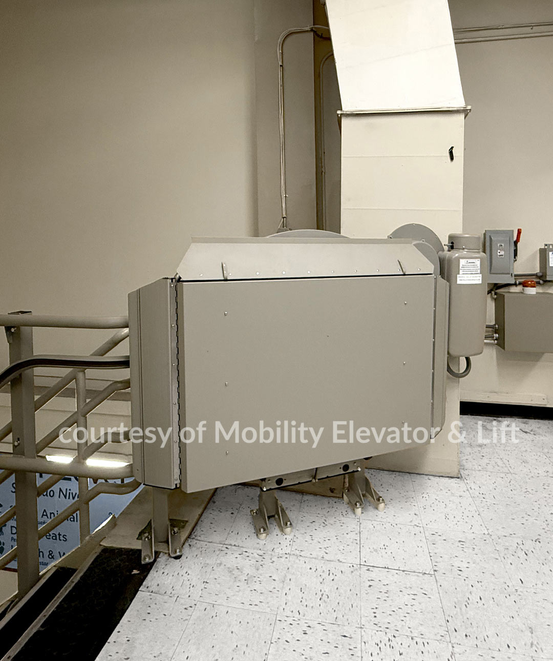 Pegasus Inclined Platform Lift | On-Demand Accessibility over Stairs