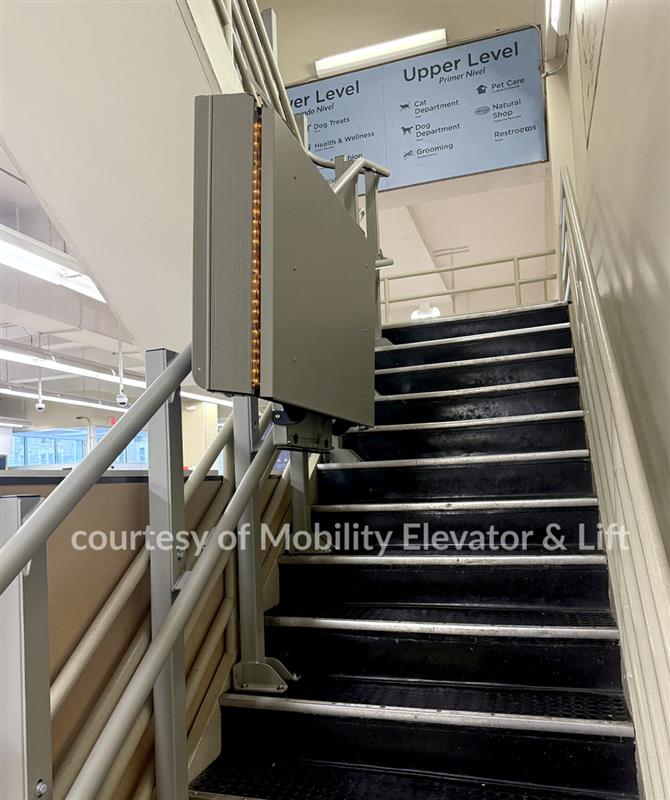 Pegasus Inclined Platform Lift | On-Demand Accessibility over Stairs